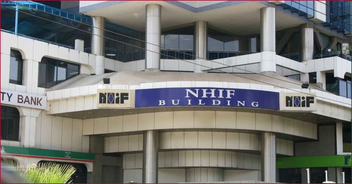File photo of NHIF headquarters in Nairobi.